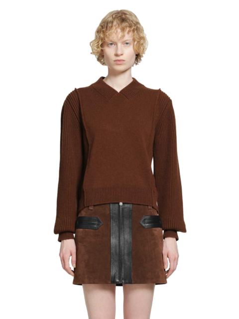 Marni Wool Cashmere V-neck Sweater