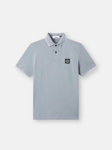 Stone Island 2200010 ORGANIC COTTON PIQUÉ WITH STRETCH