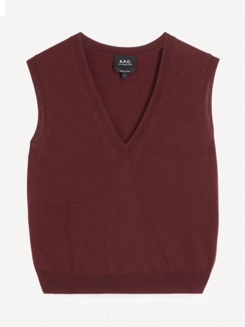 A.P.C. Sleeveless Wool Vest