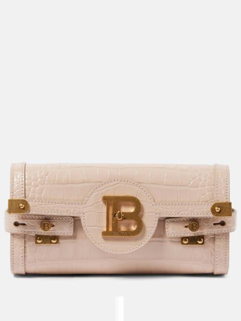 Balmain B-Buzz 23 croc-effect leather shoulder bag