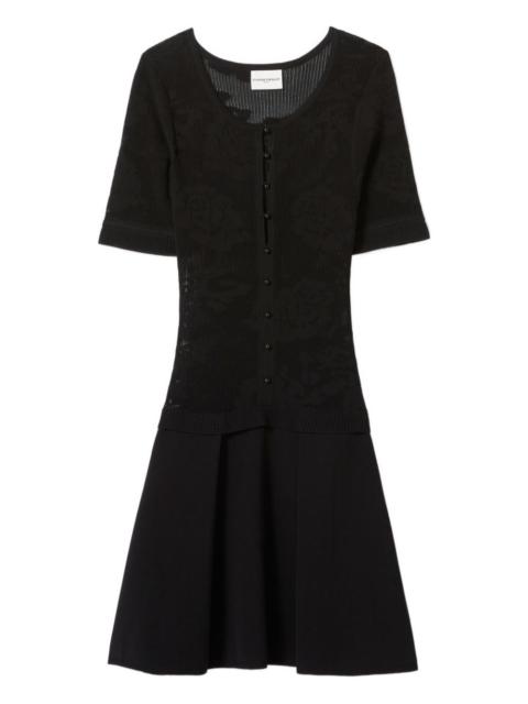 Claudie Pierlot button-fastening mini dress