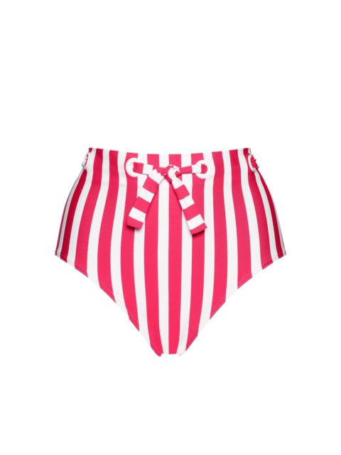 Encanta striped bikini bttoms