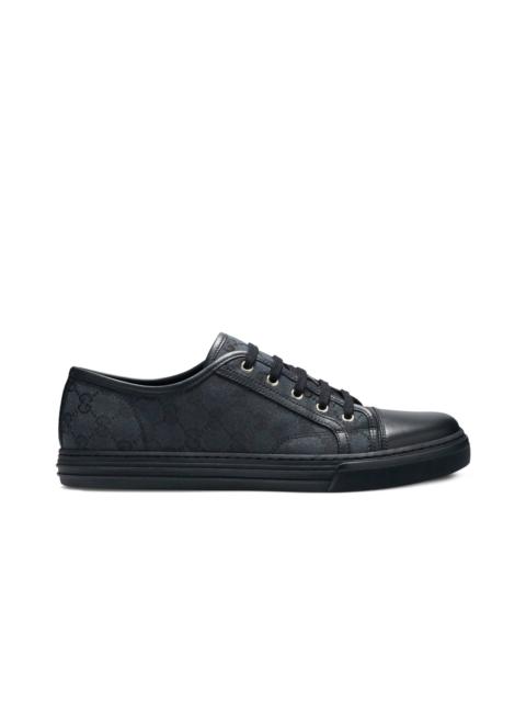 Gucci GG Canvas Low 'Grey Black'