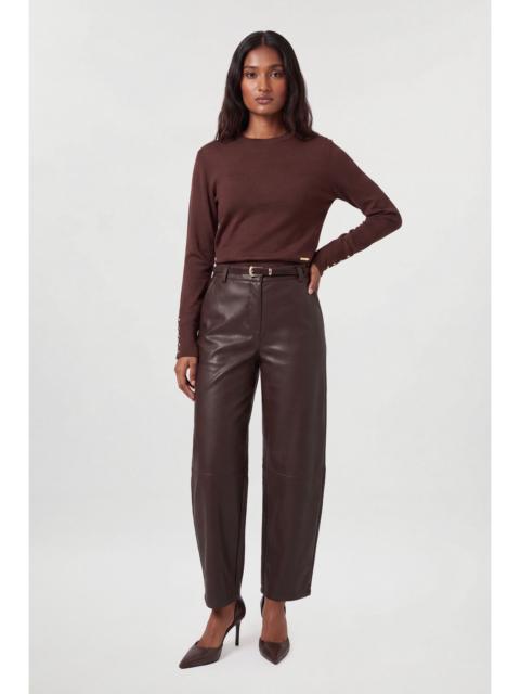 KAREN MILLEN Forever Viscose Blend Knitted Long Sleeve Crew Neck Jumper