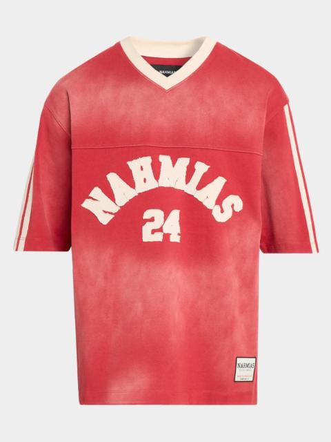NAHMIAS Men's Campus Cotton Jersey T-Shirt
