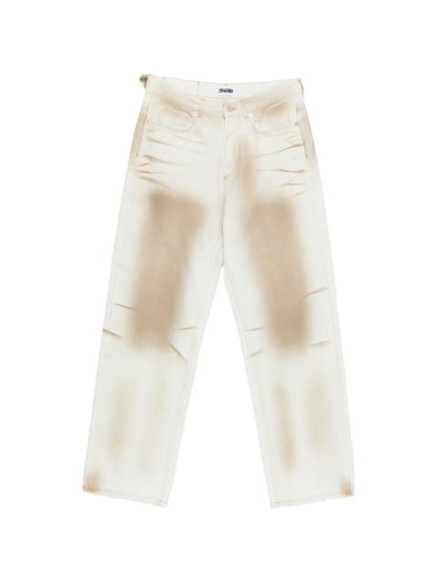 CAMPERLAB Sand Blue Paint Print Denim Jeans - AU00022-002 | REVERSIBLE