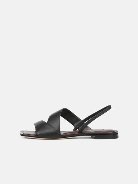 Vince Parker Leather Slingback Sandal