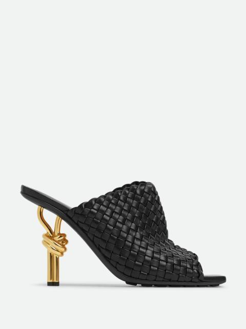 サンダル・ミュール BOTTEGA VENETA Grape Nappa Leather Knot Mules Bottega Veneta Grape Nappa Leather Knot Mules (BOTTEGA