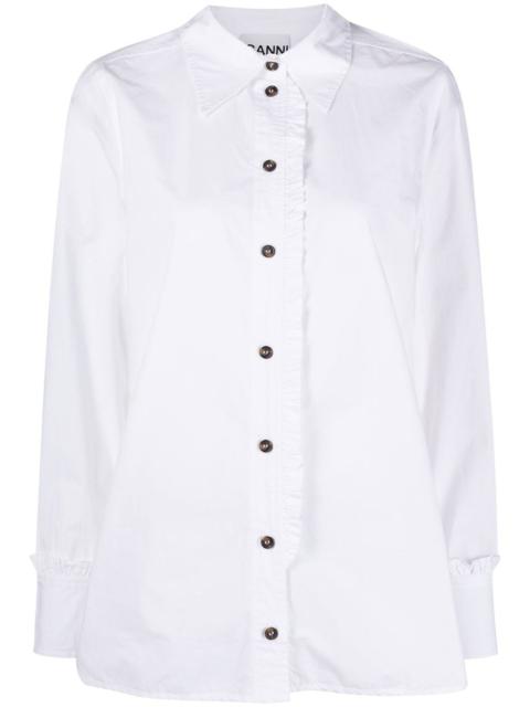 GANNI button-up shirt