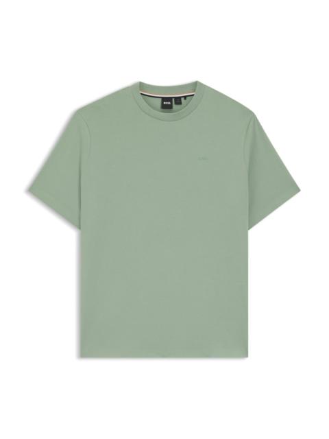 BOSS COTTON-JERSEY T-SHIRT WITH LOGO DETAIL