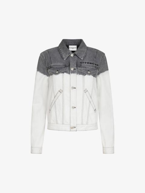 Givenchy Jacket in two tone denim