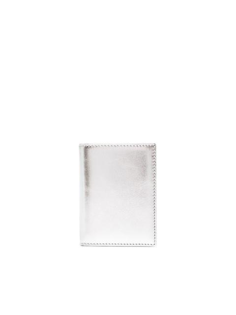 Comme Des Garçons metallic bi-fold cardholder
