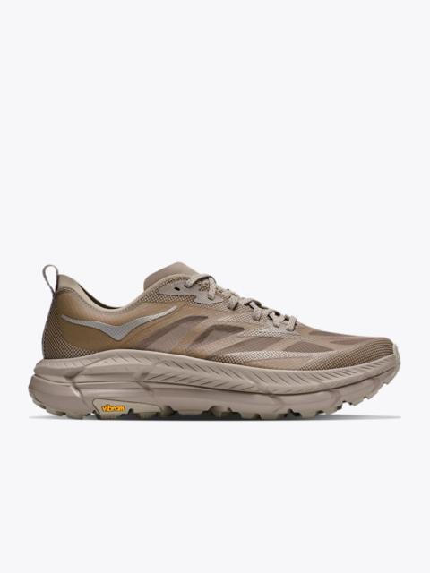 HOKA Mafate Speed 4 Lite Shoes in Archival Taupe/Archival Taupe