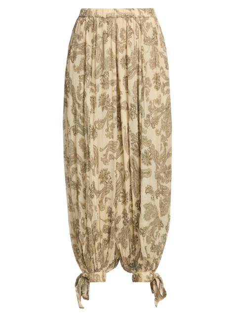 HEMANT & NANDITA Women's Printed Tie-Cuff Harem Pants - Multi