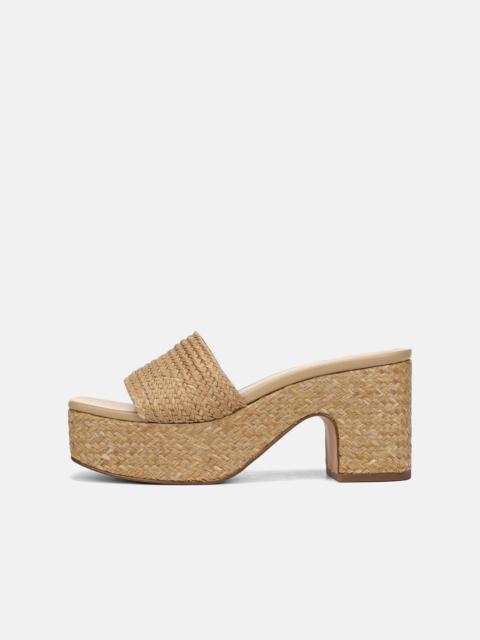 Vince Clarita Woven Platform Sandal