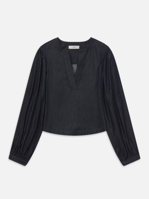 FRAME The Off Duty Long Sleeve Popover