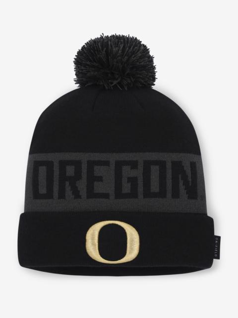 Nike Oregon Alt Peak Men's Nike College Cuffed Pom Beanie