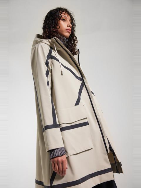 Stutterheim Mosebacke Tape Matte Raincoat Pelican