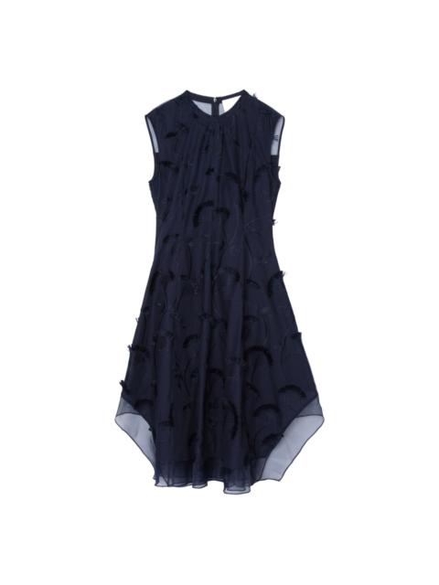3.1 Phillip Lim floral-embroidered sleeveless midi dress