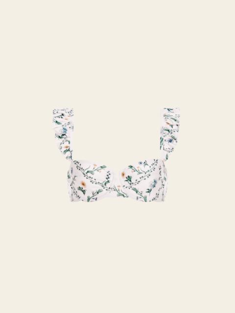 Agua by Agua Bendita Kiwi Brisa Bikini Top