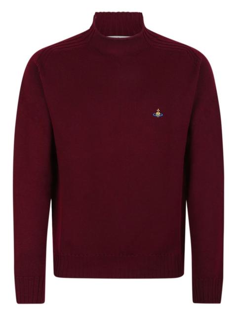 Vivienne Westwood ribbed logo sweater