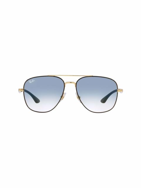 Ray-Ban square-frame aviator sunglasses