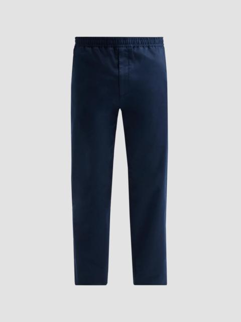 Theory Men's Chino-Style Stretch-Cotton Relaxed Pants - Baltic