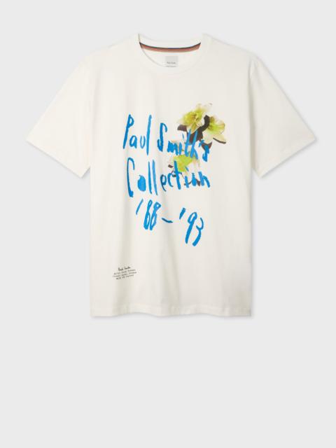 Paul Smith White 'Collection 88-93' Print T-Shirt