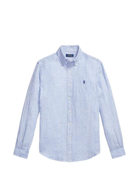 Polo Ralph Lauren Pony striped linen shirt