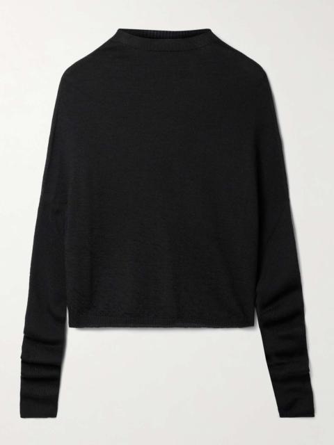 Rick Owens Cropped wool sweater