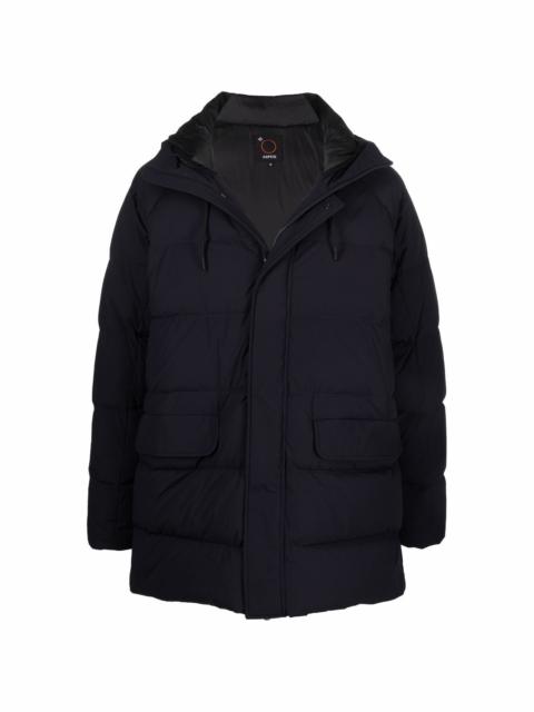 Aspesi hooded zip-up padded coat