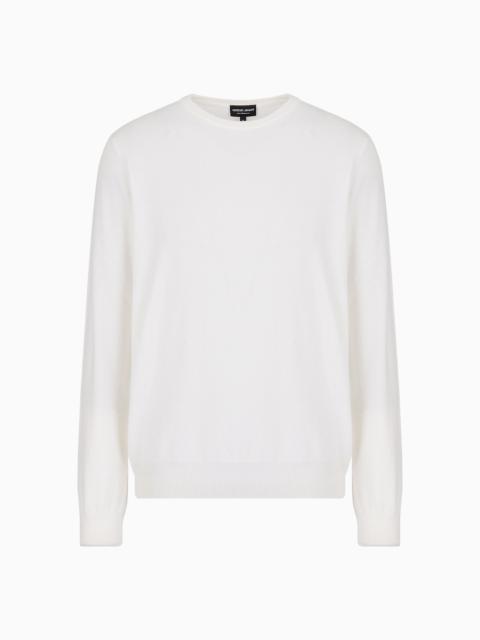 GIORGIO ARMANI Cashmere crew-neck jumper