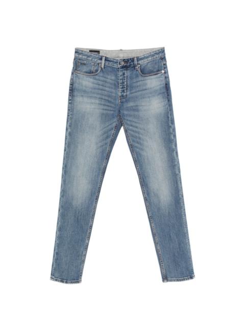 EMPORIO ARMANI logo-plaque jeans