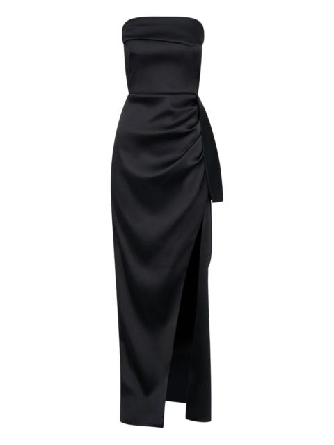 NICHOLAS Erelyn strapless draped maxi dress