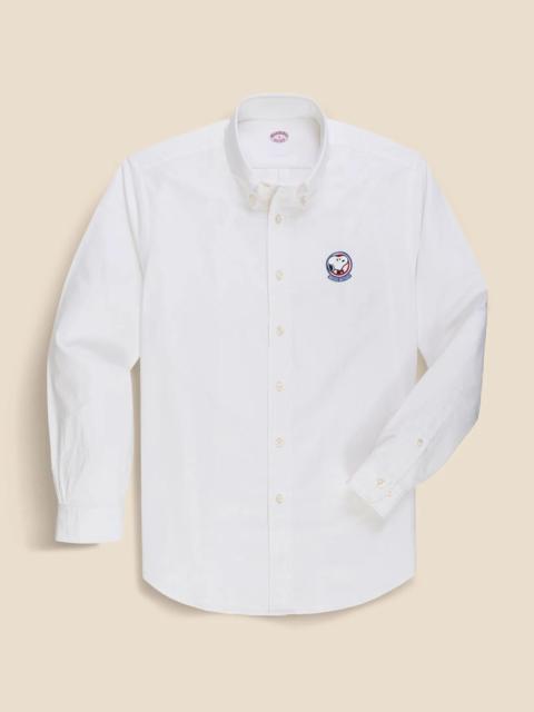 Brooks Brothers Brooks Brothers x PEANUTS Traditional Fit Oxford Button-Down Collar Sport Shirt