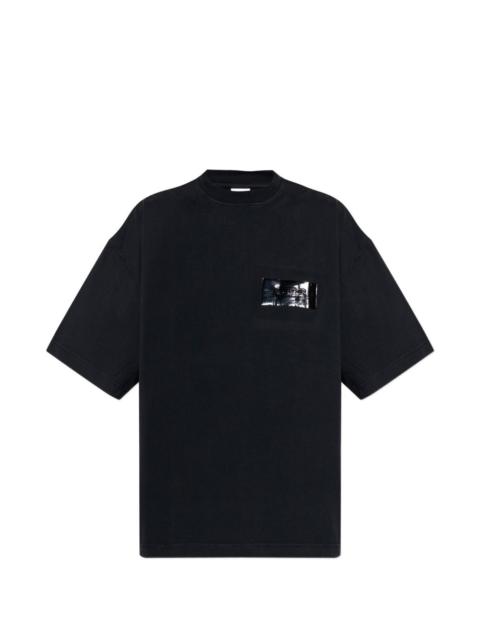 VETEMENTS black print T-shirt