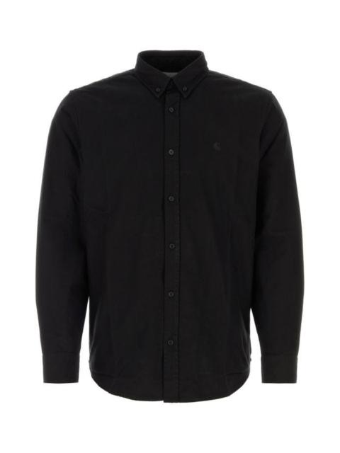 Carhartt Black oxford L/S Bolton Shirt