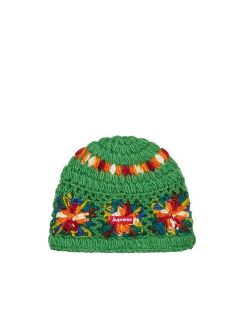 Supreme crochet beanie