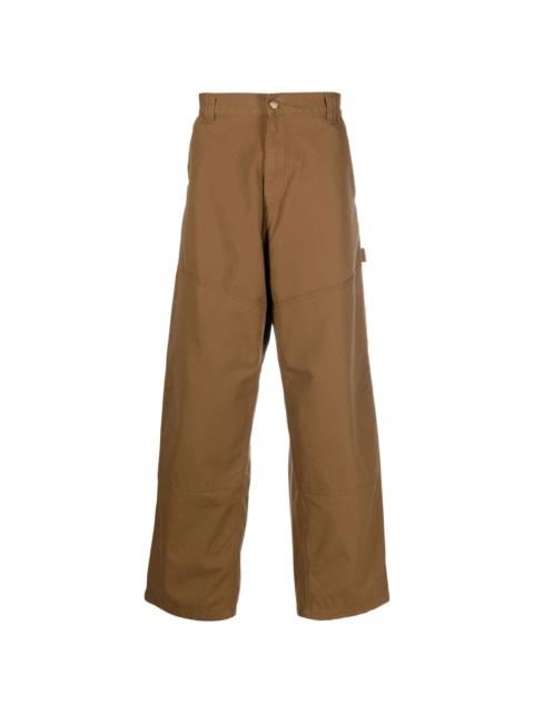 Wide Panel cotton trousers