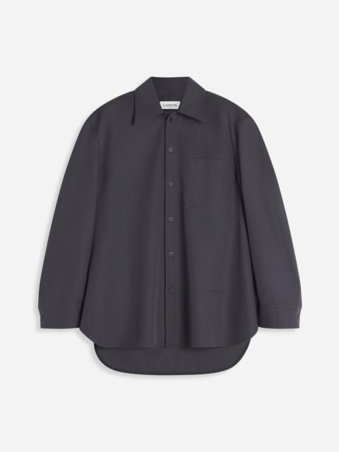 Lanvin OVERSIZED COCOON-STYLE SHIRT