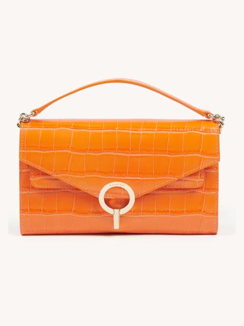 Sandro Leather clutch bag