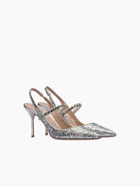 Miu Miu Glitter slingback pumps