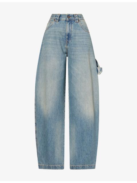 DARKPARK Audrey Barrel-Leg Carpenter Denim Jeans