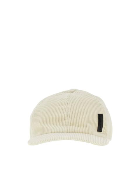 EMPORIO ARMANI corduroy baseball cap