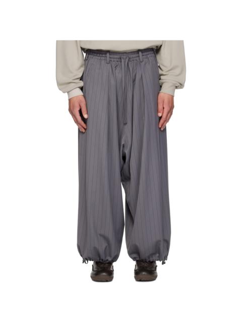 Y-3 Gray Wool Trousers