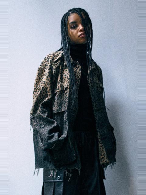 R13 Shredded Abu Jacket