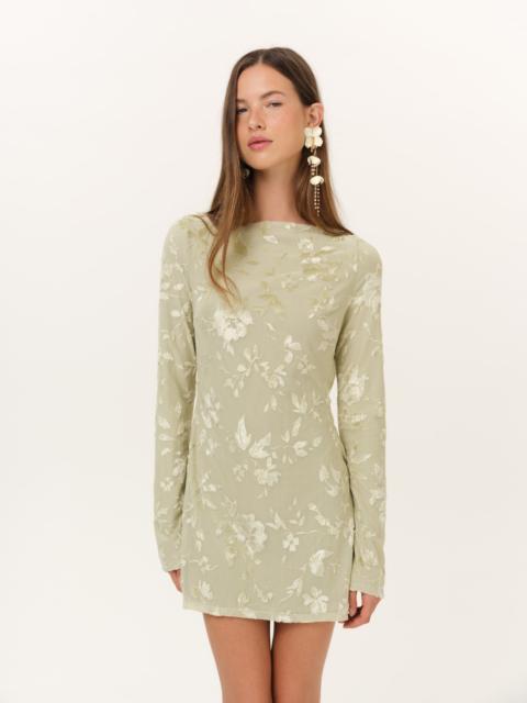 For Love & Lemons Limesicle Mini Dress