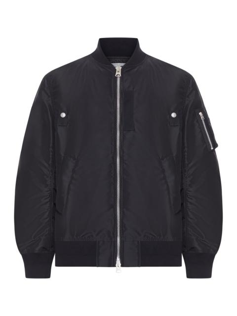 sacai NYLON BOMBER JACKET WITH ZIP