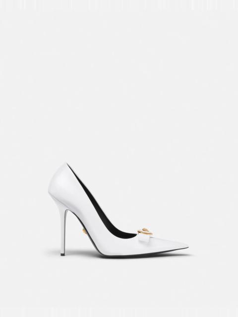 VERSACE Gianni Ribbon Pumps 110 mm
