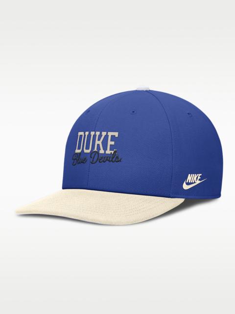 Nike Duke Legacy Script Men's Nike Dri-FIT College Adjustable Hat
